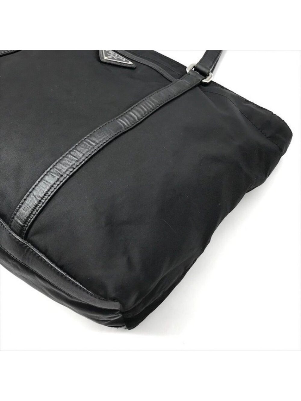 Prada Nylon Tessuto Saffiano Tote Black - Picture 4 of 10